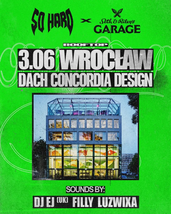 SO HARD x Garage Rooftop – Wrocław, Dach Concordia Design