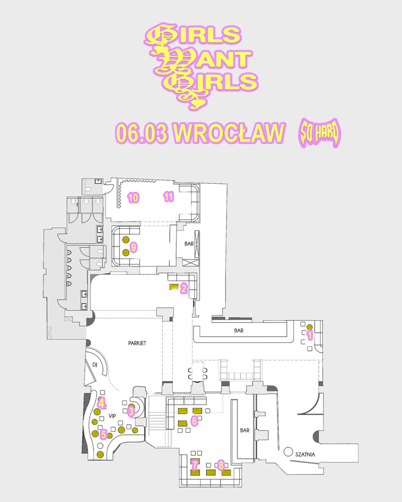 REZERWACJE - GIRLS WANT GIRLS | WROCŁAW 6.03 - obrazek 1