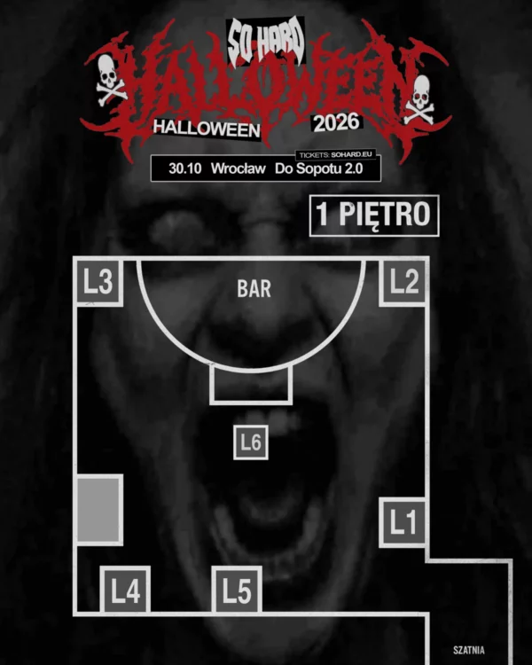 REZERWACJE - HALLOWEEN | WROCŁAW 30.10.2026 1 PIĘTRO
