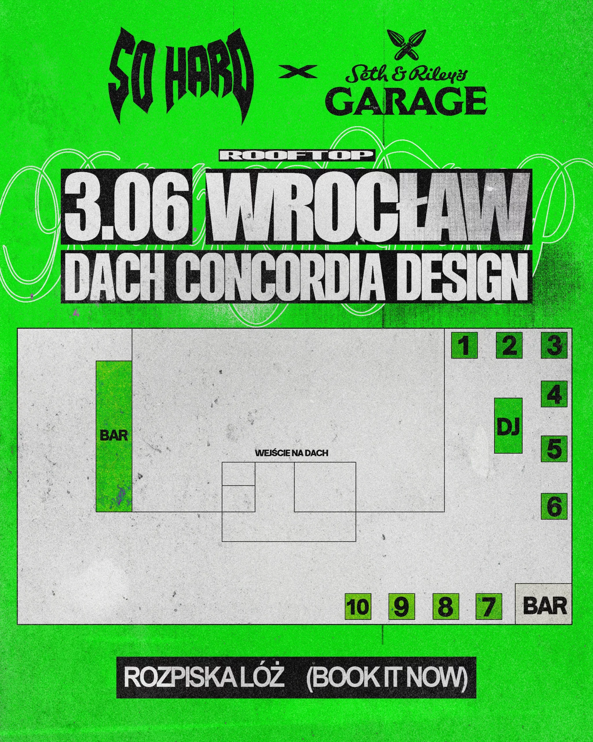 REZERWACJE - ROOFTOP | Wrocław 03.06 Concordia Design - obrazek 1