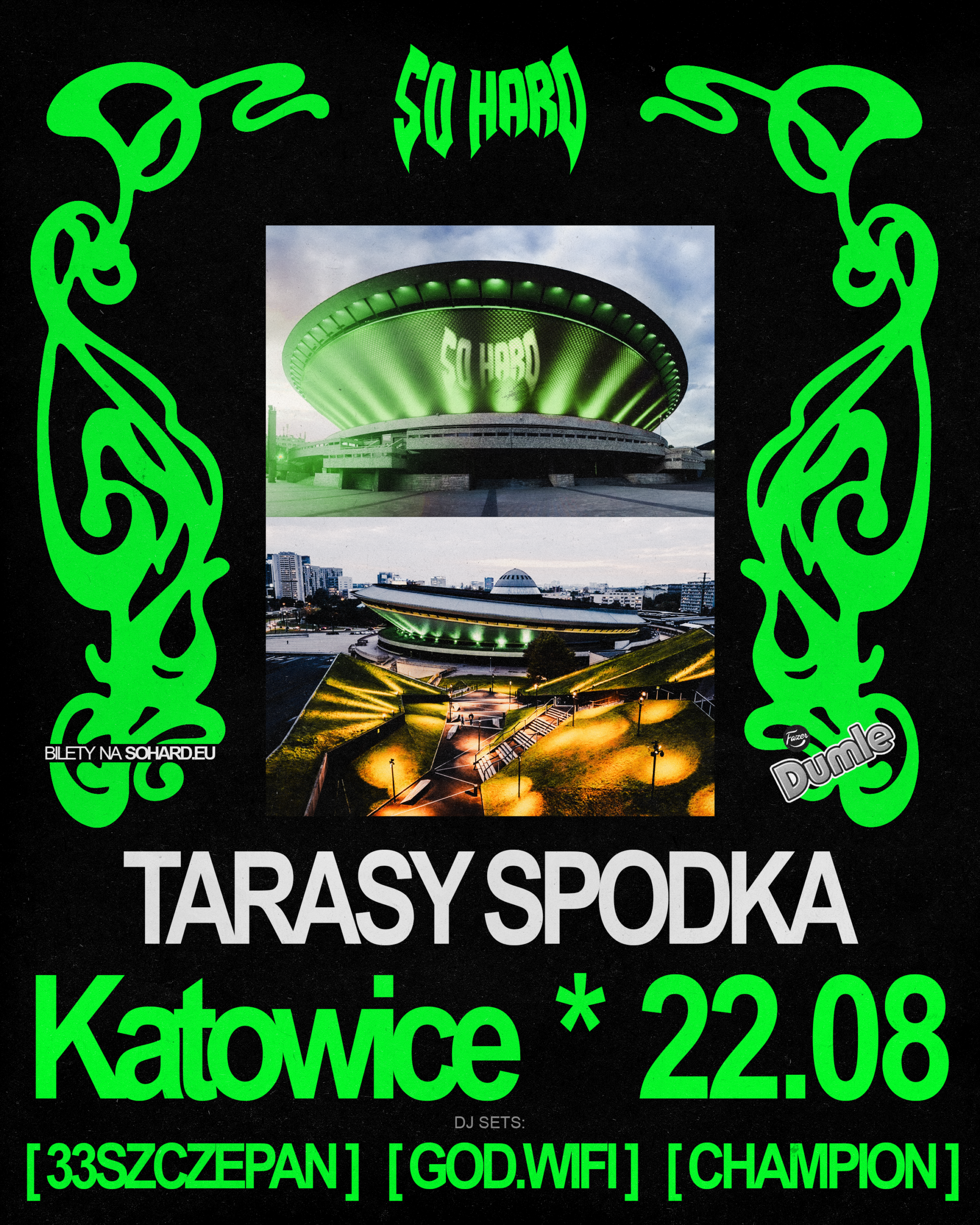 SO HARD na Tarasach Spodka