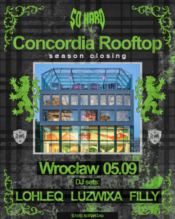 REZERWACJE - CONCORDIA ROOFTOP CLOSING / Wrocław 5.09